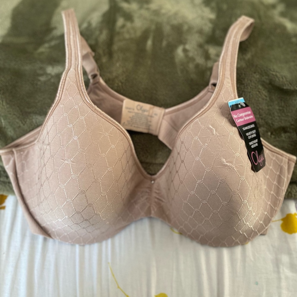 Olga Women's Lace Pattern Bra - 40C